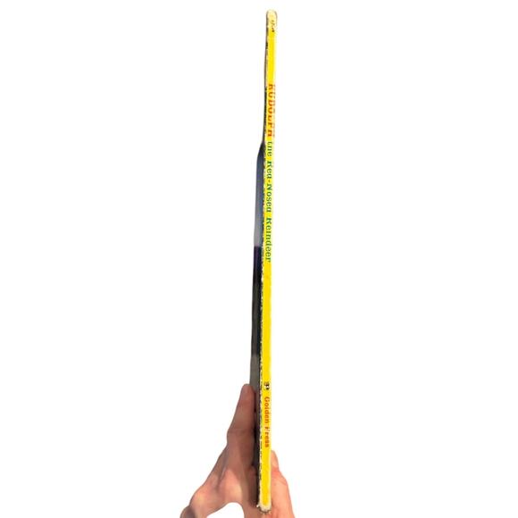 VTG 1974 Rudolph the Red Nosed Reindeer by Barbara S. Hazen, LG Golden HC, VG - Picture 5 of 5